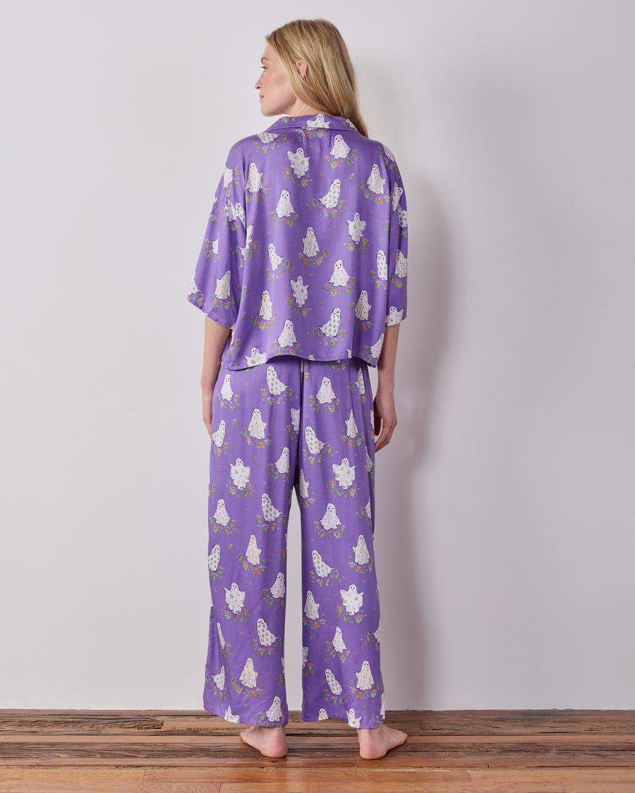 Gardening Ghosts - Tall Eco Satin Wildest Dreams Set - Eerie Amethyst