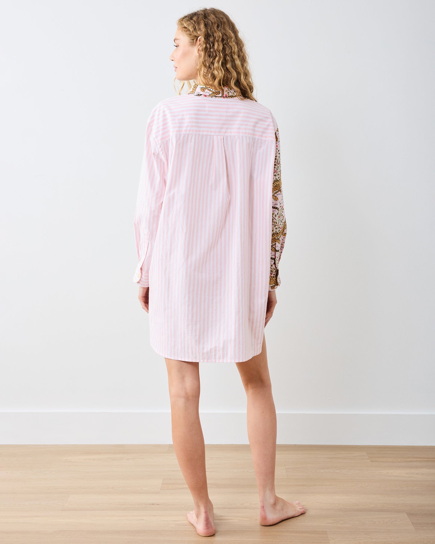 Bagheera - Everyday Button Down - Blush - Printfresh