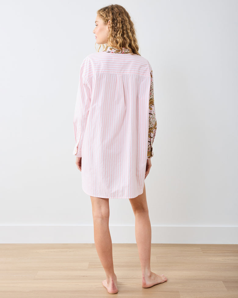 Bagheera - Everyday Button Down - Blush - Printfresh