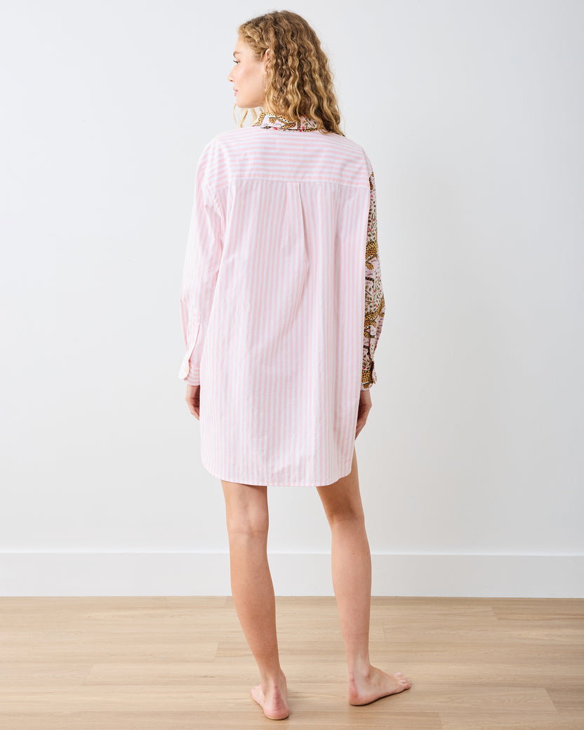 Bagheera - Everyday Button Down - Blush - Printfresh