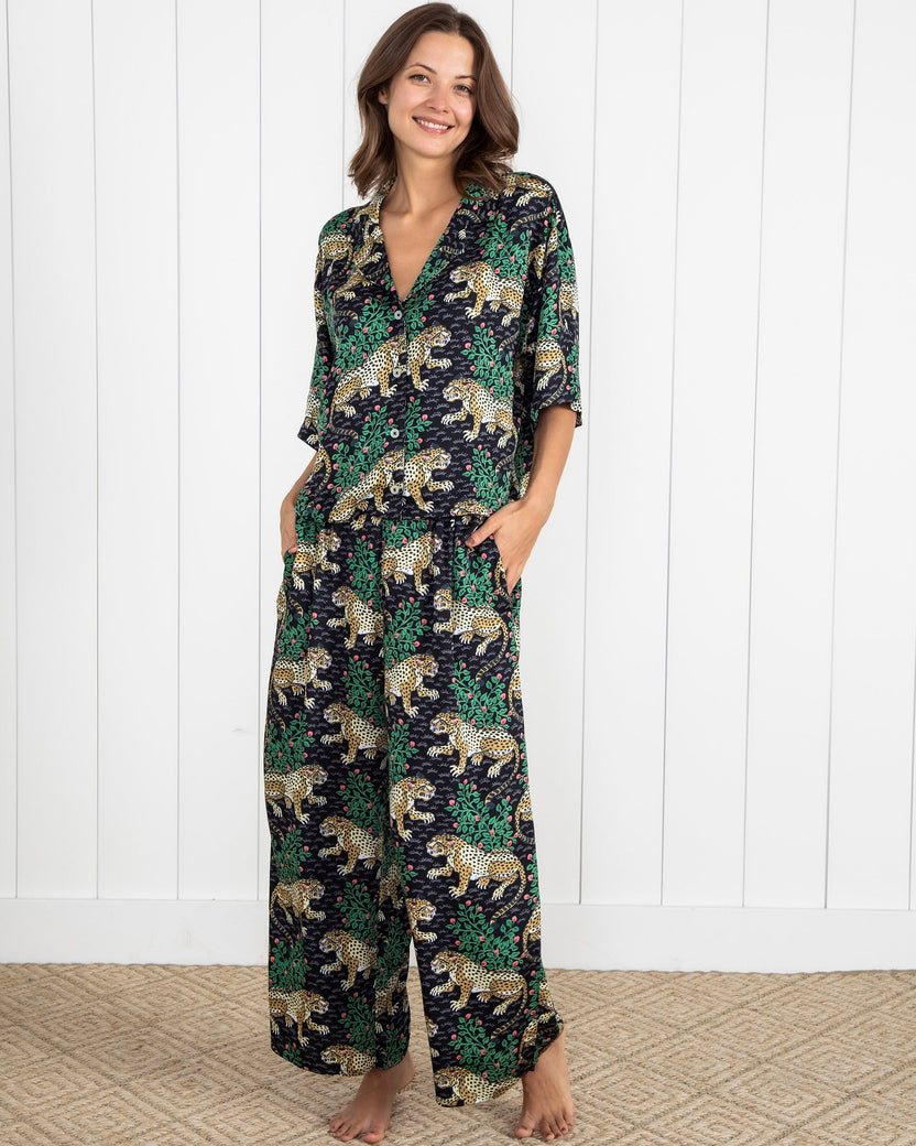 Bagheera - Petite Eco Satin Wildest Dreams Set - Ink - Printfresh