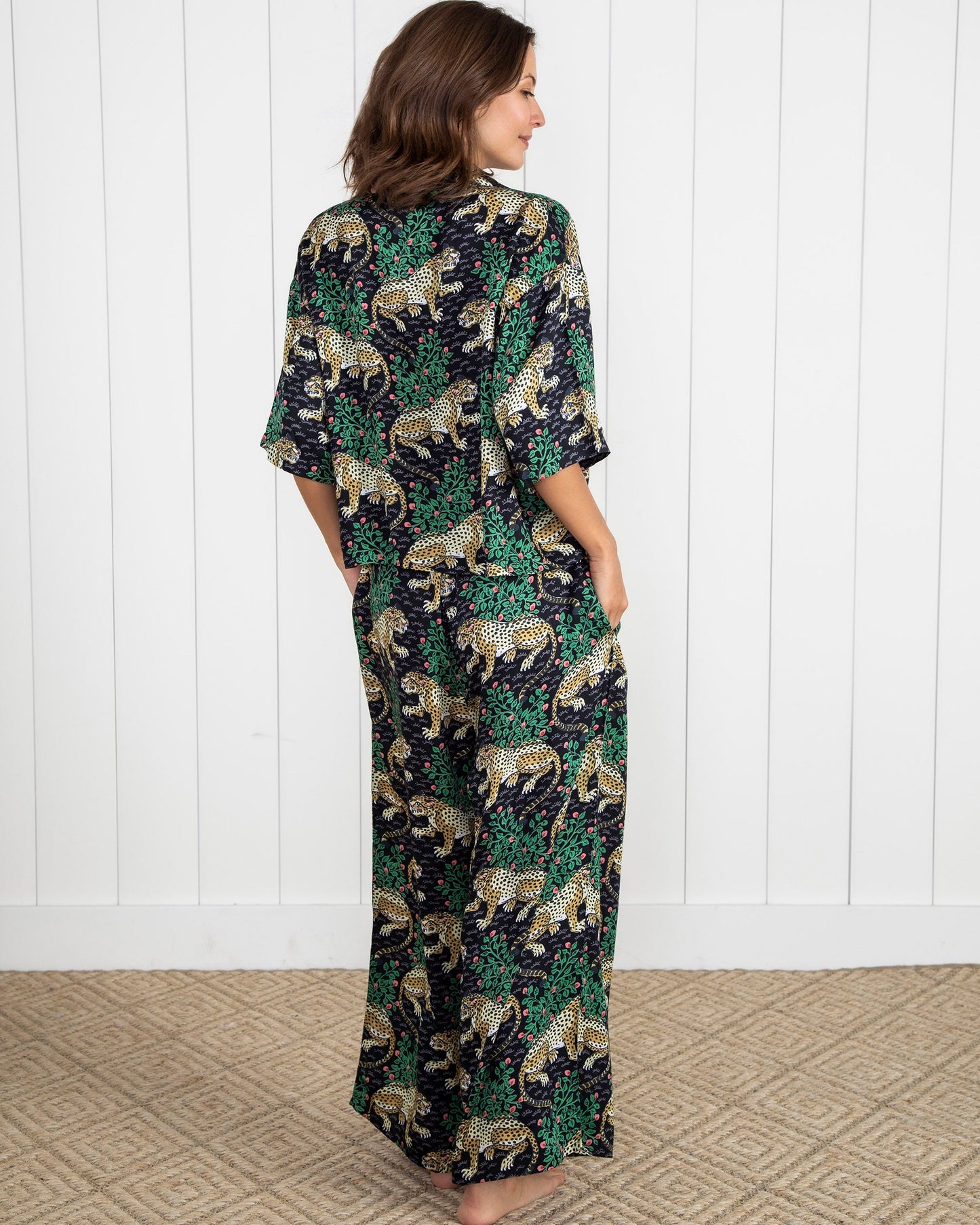 Bagheera - Petite Eco Satin Wildest Dreams Set - Ink - Printfresh