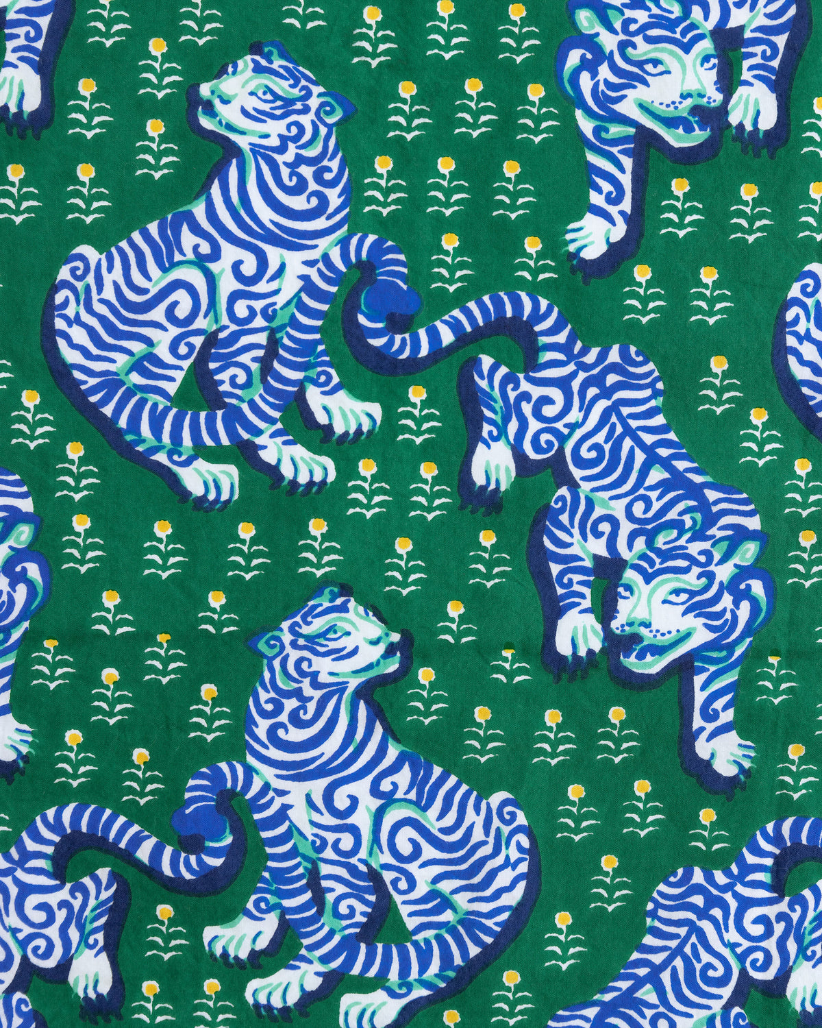 Tiger Queen - Back to Bed Nightgown - Jade - Printfresh