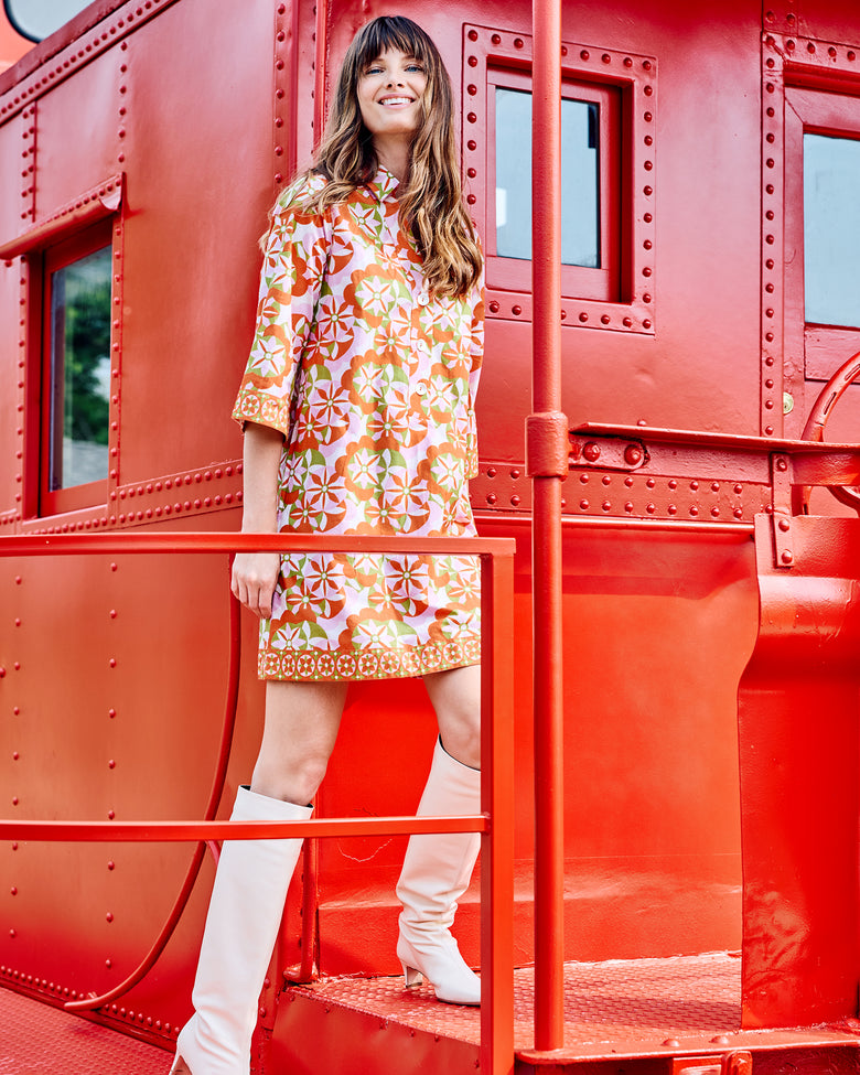 Flower Hour - Goa Dress - Lava Lamp - Printfresh
