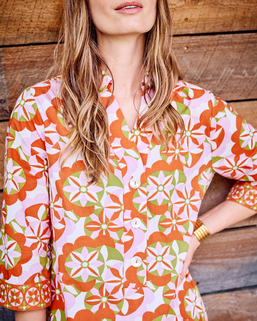 Flower Hour - Goa Dress - Lava Lamp - Printfresh