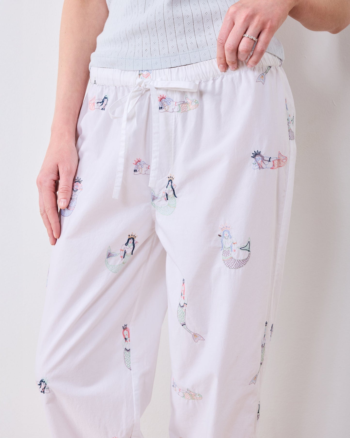 Daughters of Triton - Petite PJ Pants - Cloud