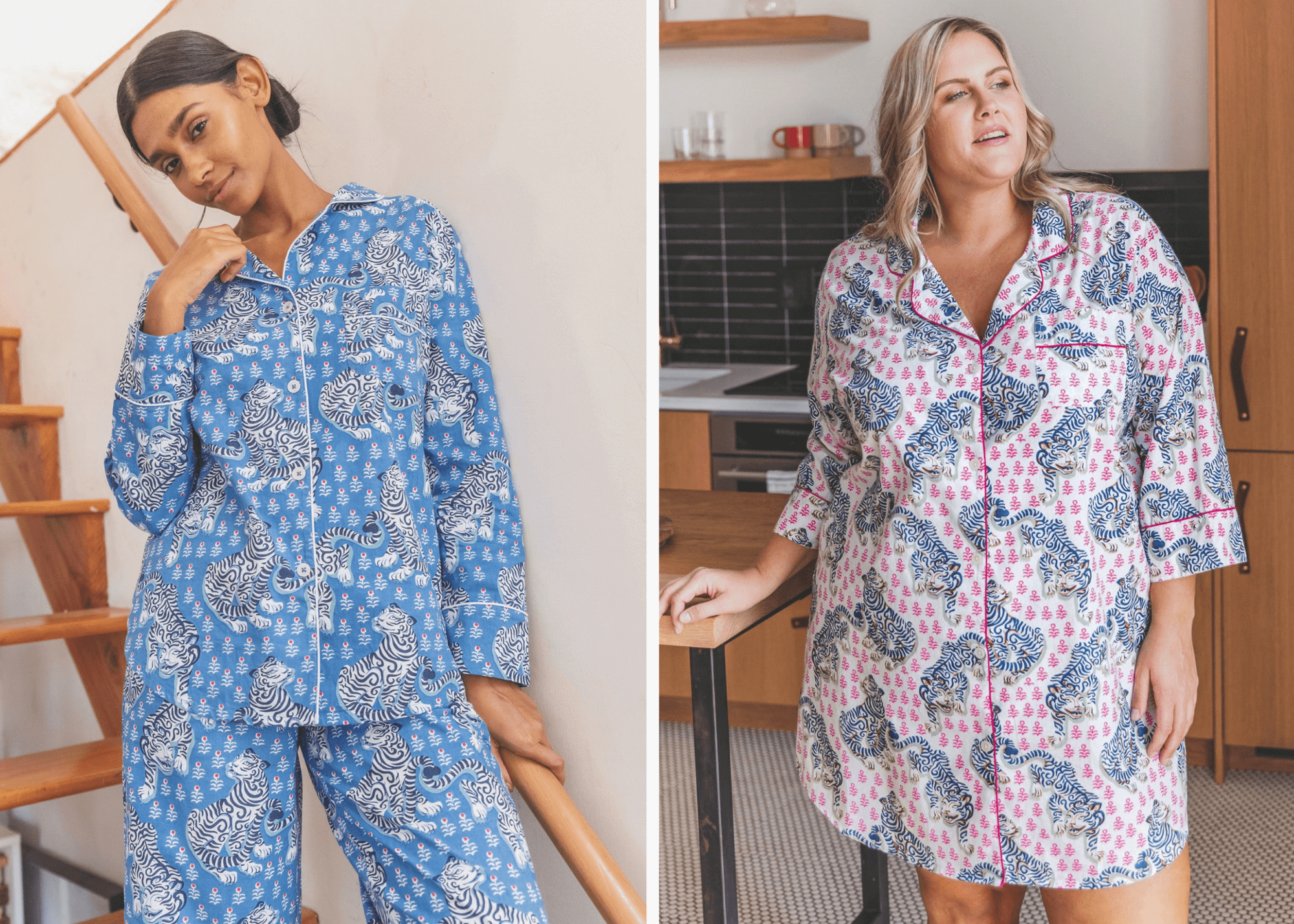 Printfresh Mag | Tiger Queen Pajamas Design & Inspiration