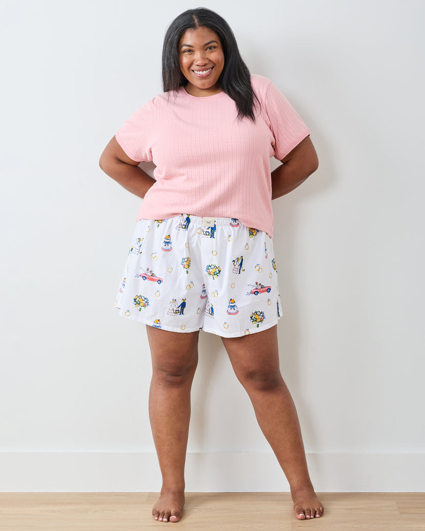 Happily Ever After - Boyfriend Boxer - Cloud - Printfresh