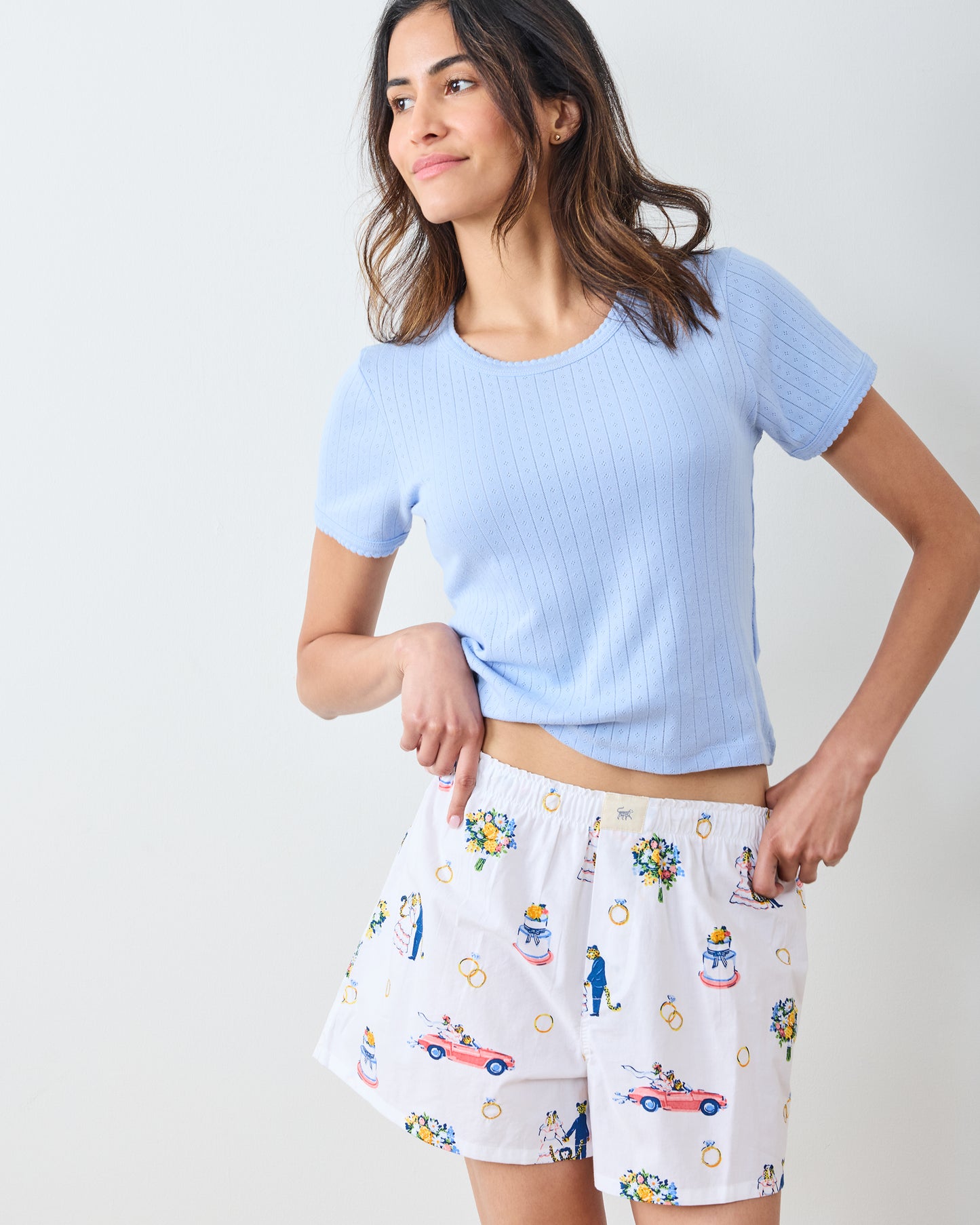 Happily Ever After - Boyfriend Boxer - Cloud - Printfresh
