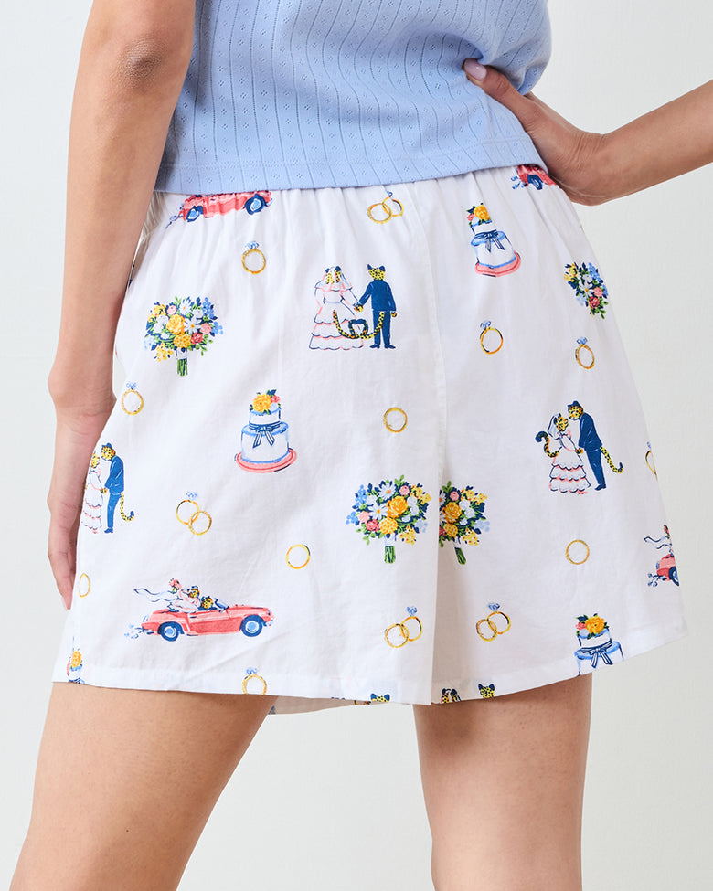 Happily Ever After - Boyfriend Boxer - Cloud - Printfresh
