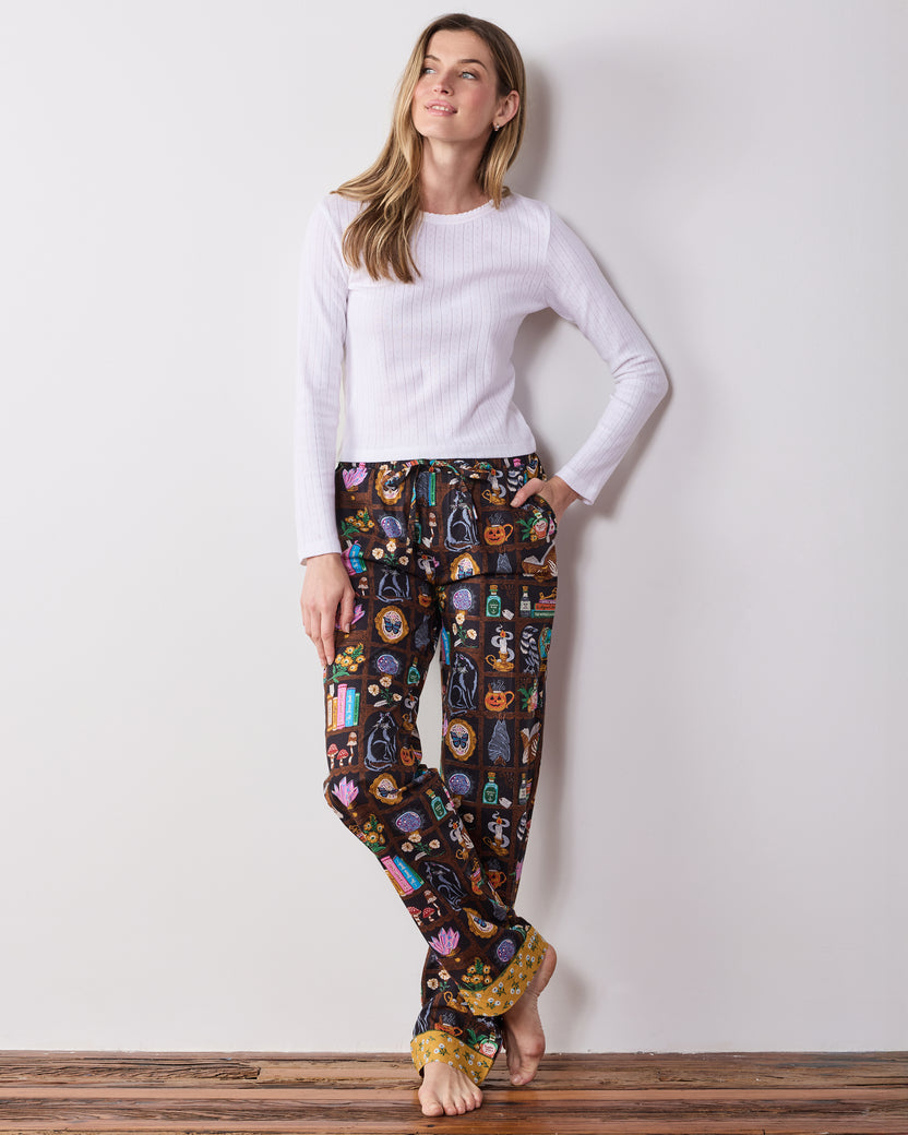 Enchanted Study - Tall PJ Pants - Obsidian
