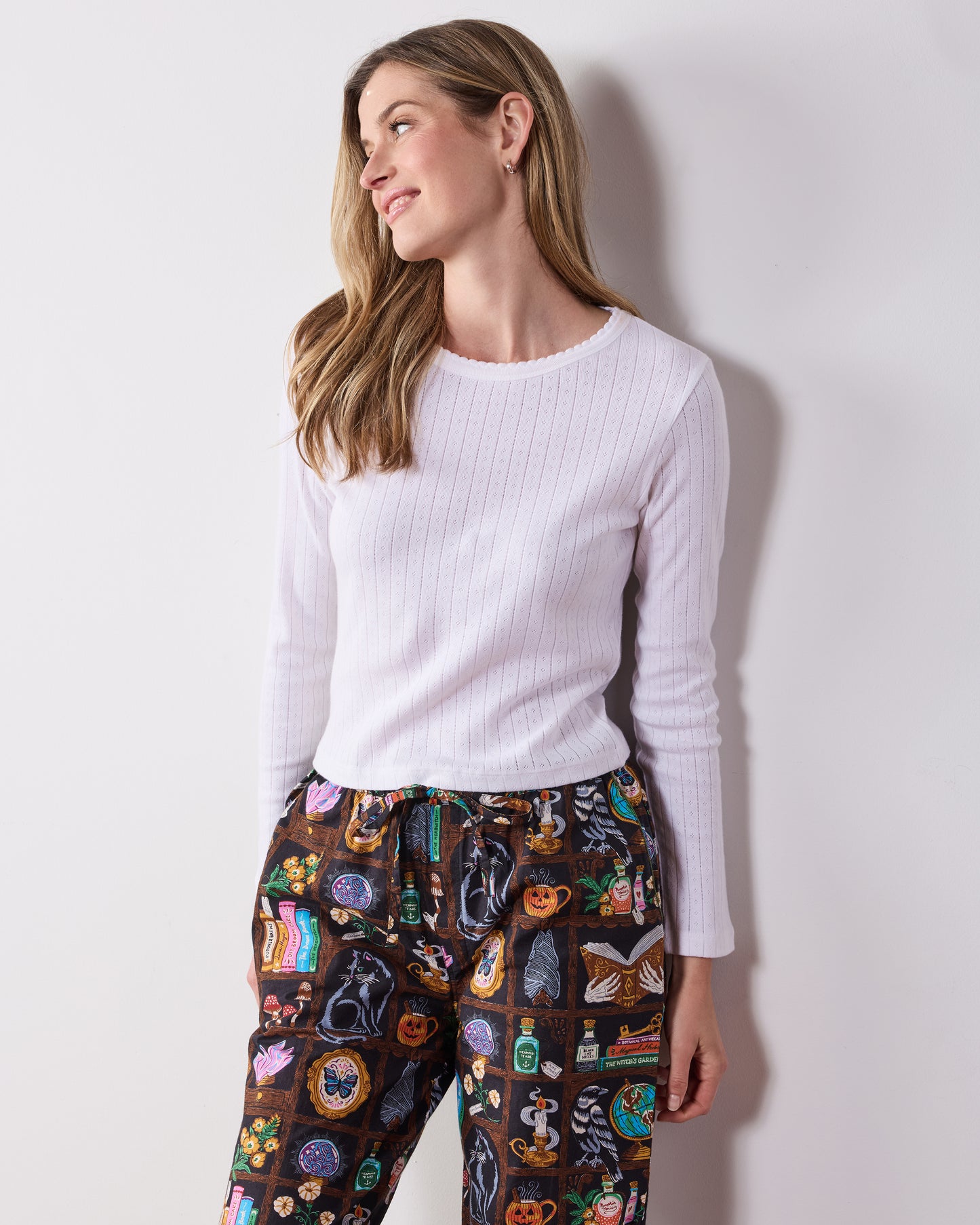 Enchanted Study - Petite PJ Pants - Obsidian