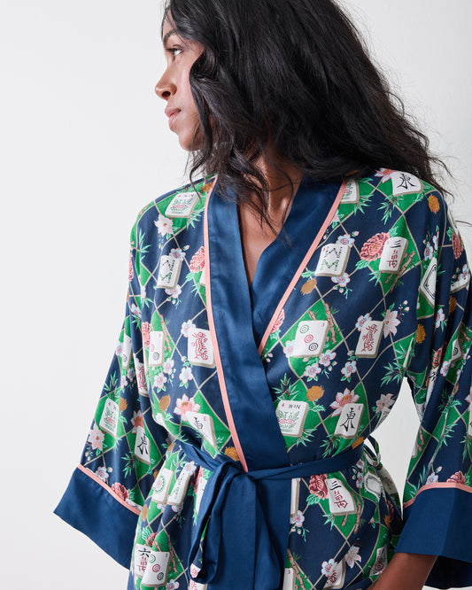 Mahj Garden - Eco Satin Wrap Set - Wintergreen