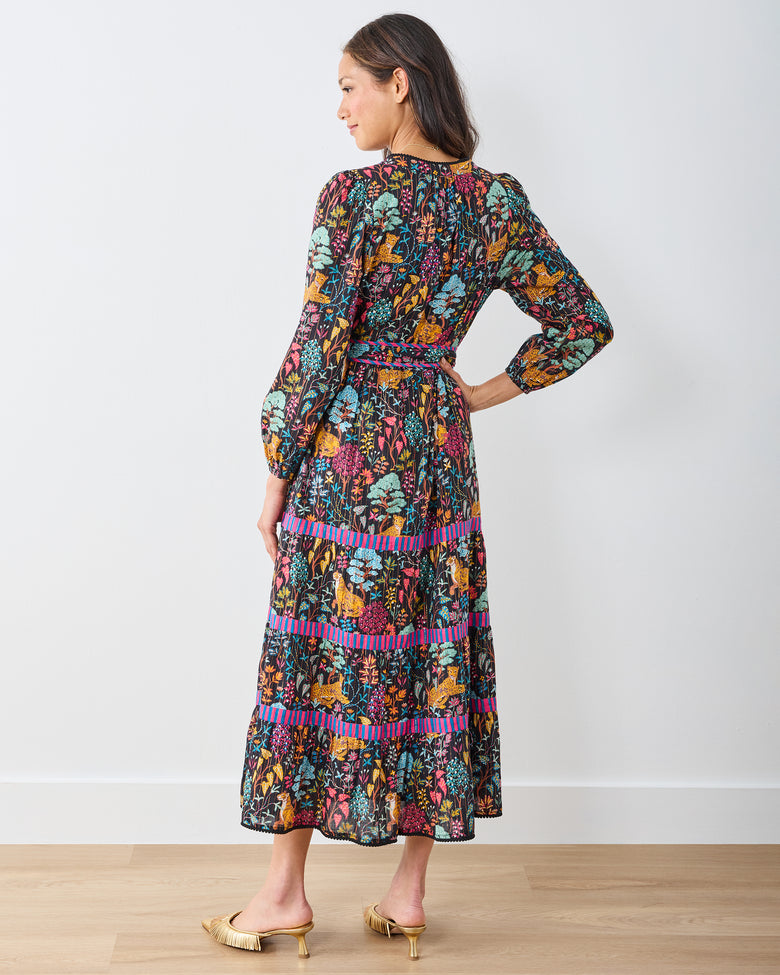 Garden Menagerie - One in A Million Dress - Ink - Printfresh