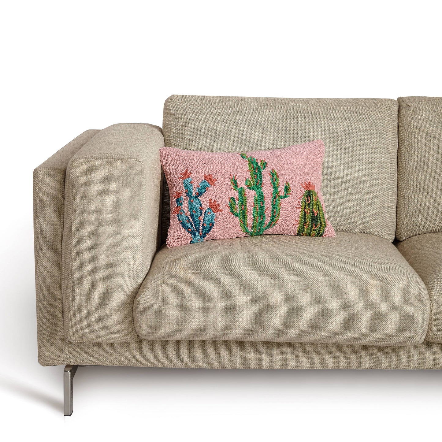 Pretty Cactus Hook Pillow - Printfresh