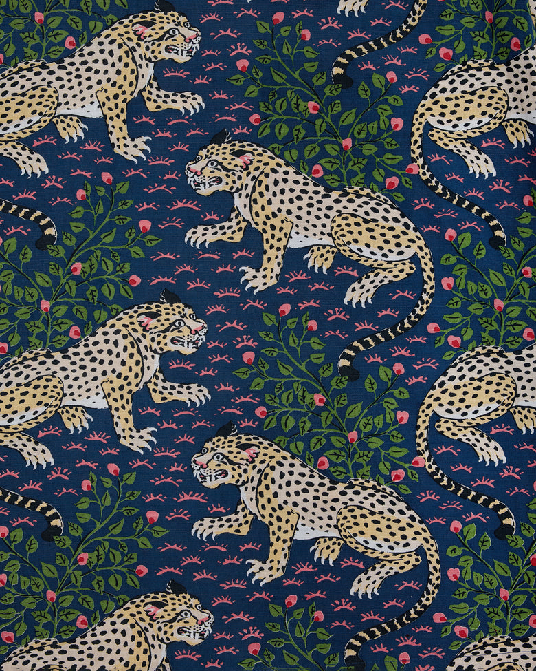 Bagheera - Let's Ruffle Dress - Navy - Printfresh