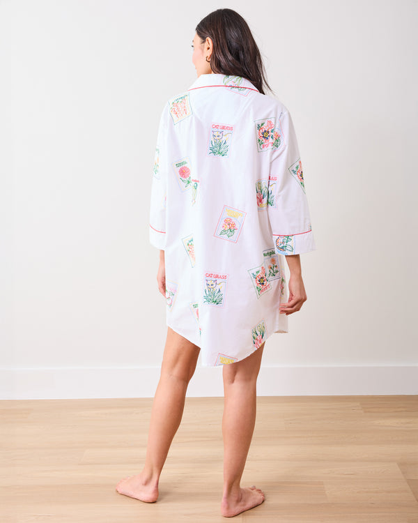 Seed Packets - Sleep Shirt - Cloud - Printfresh