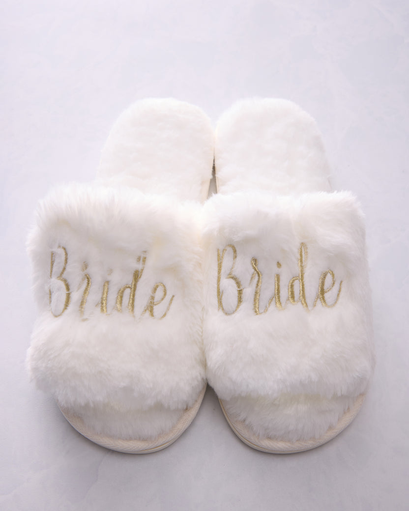 Ivory - Bride Slippers - Shiraleah - Printfresh