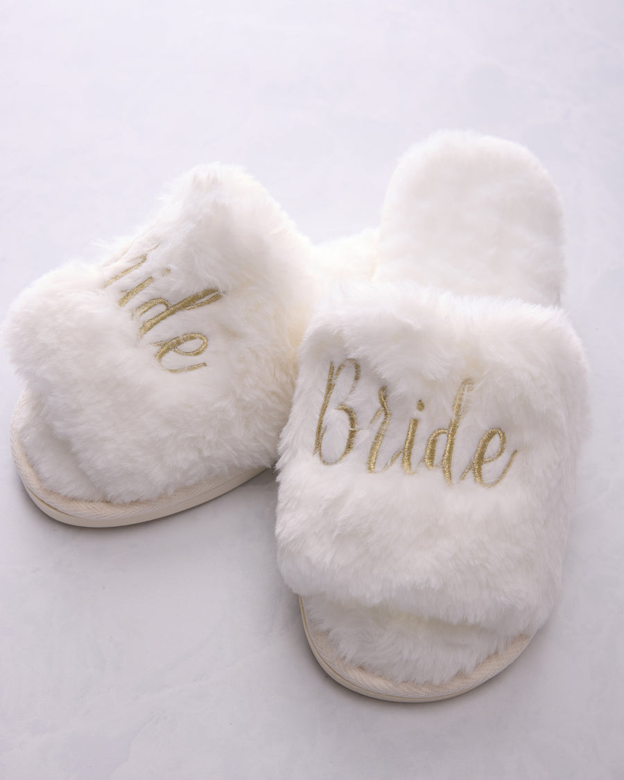 Ivory - Bride Slippers - Shiraleah - Printfresh