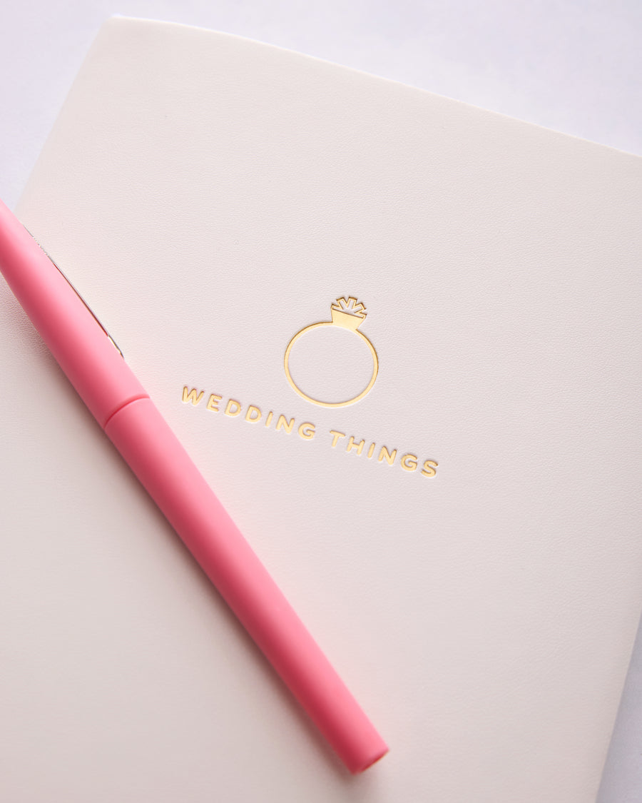 White - Wedding Things Journal - Emergency Confetti - Printfresh