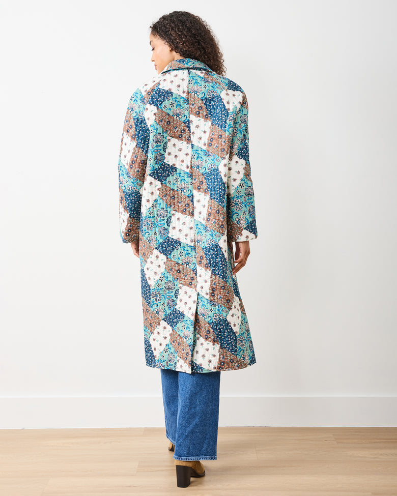 Vintage Patchwork - Wren Jacket - Mocha - Printfresh