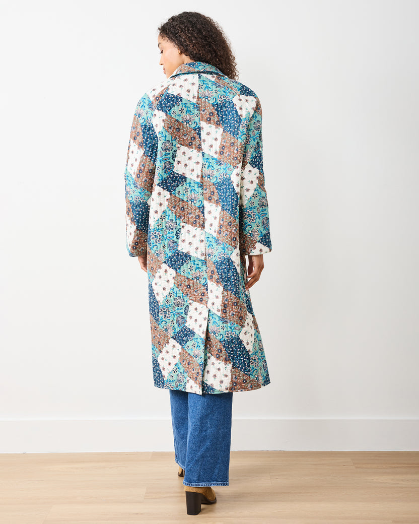 Vintage Patchwork - Wren Jacket - Mocha - Printfresh
