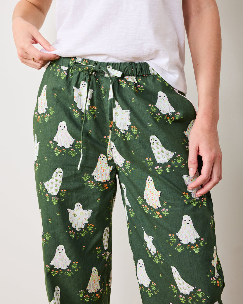Gardening Ghosts - PJ Pants - Overgrown Moss