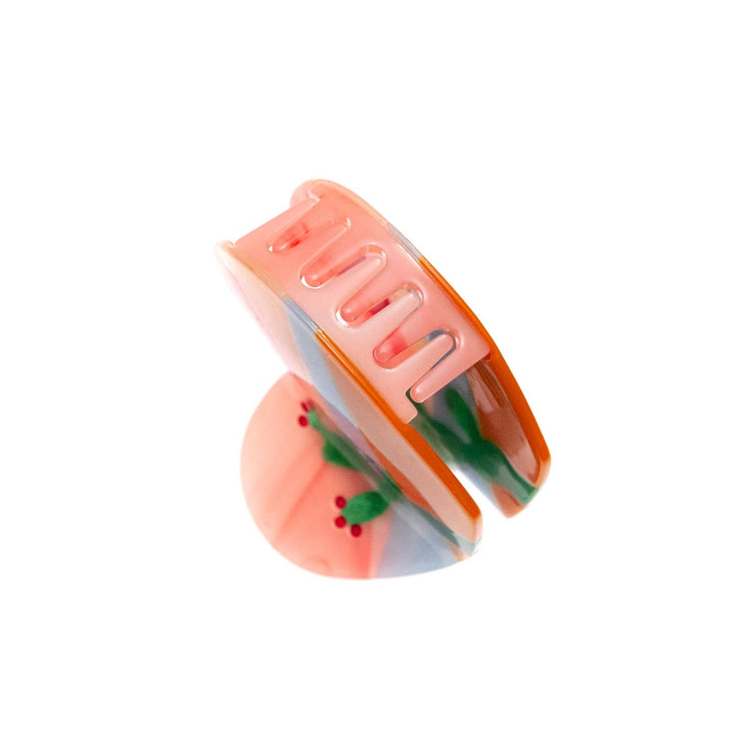 Sunset Combo - Cactus Sunset Hair Claw Clip - Something Minty - Printfresh