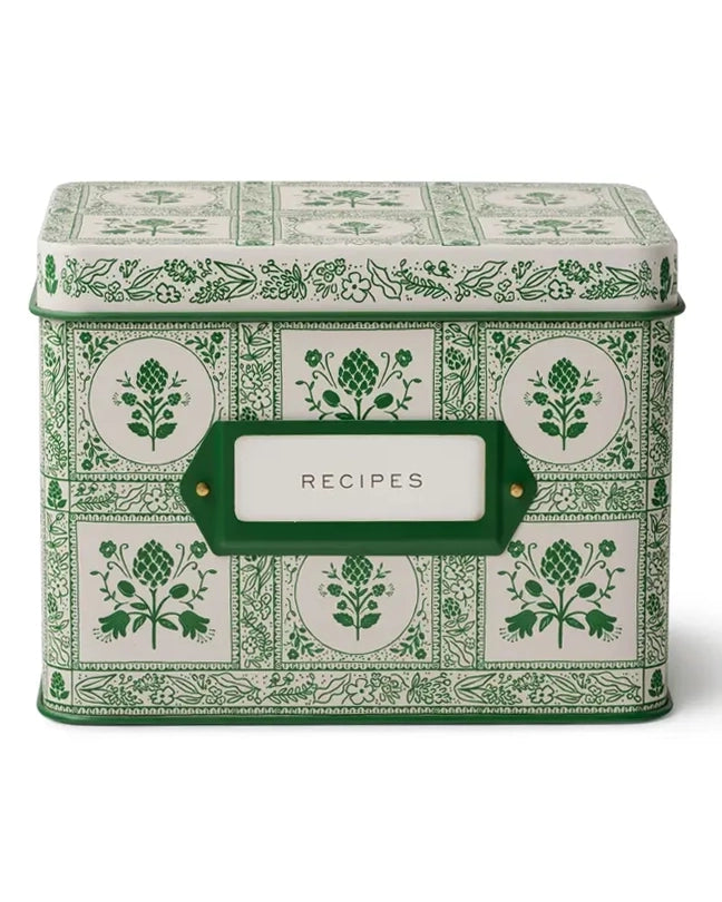 Artichoke - Rifle Paper Co. Recipe Tin - Printfresh