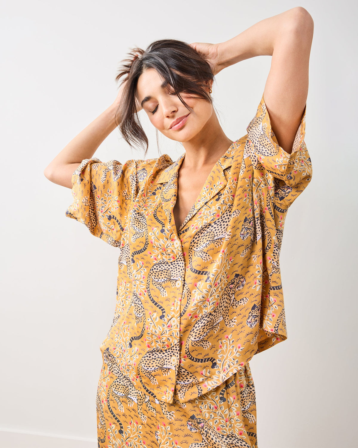 Bagheera - Petite Eco Satin Wildest Dreams Set - Tobacco - Printfresh