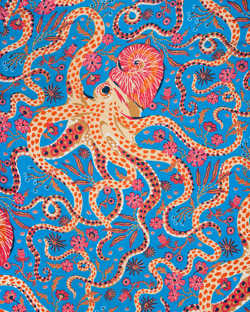 Octopus Isle - Petite Eco Satin Wildest Dreams Set - Ocean Eyes