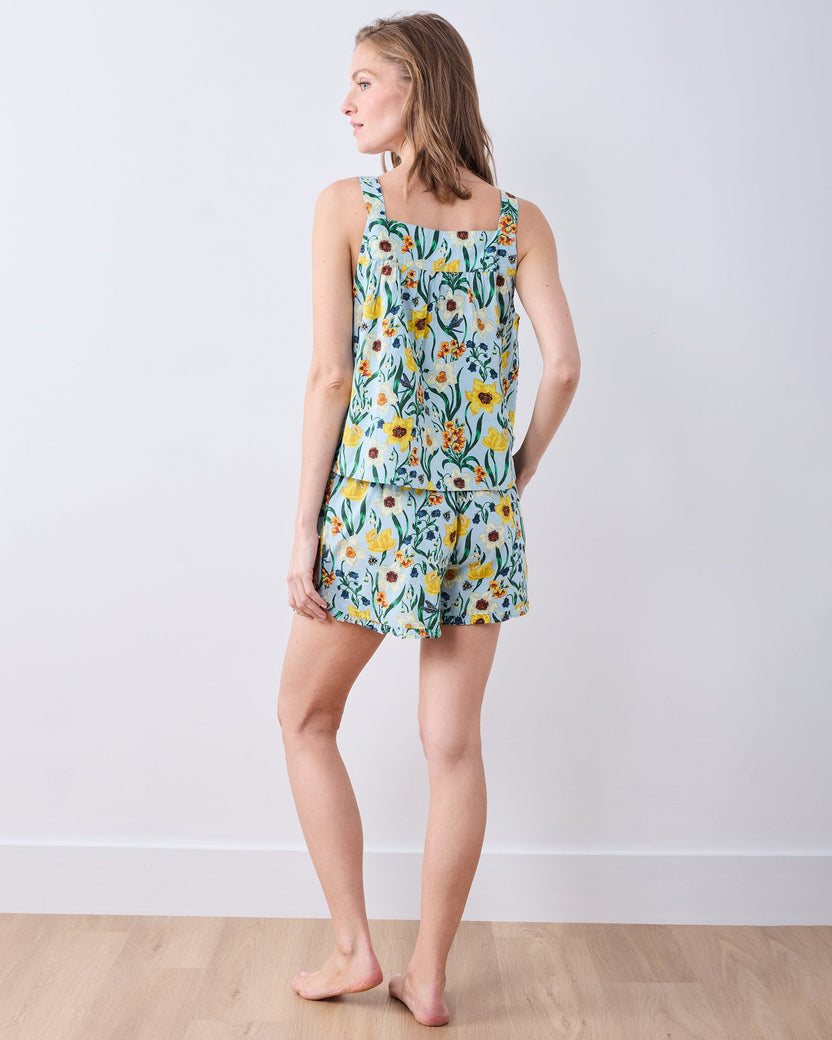 Dreamy Daffodil - Back To Bed Short Set - Moonwater - Printfresh