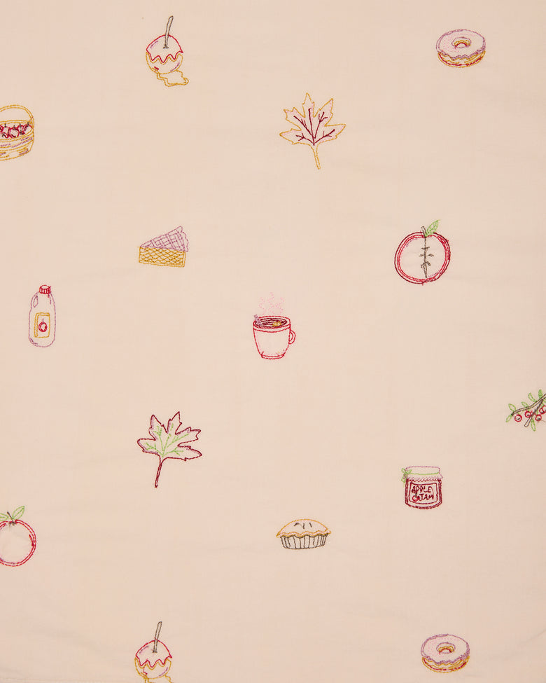 Apple Picking - Sleep Shirt - Cream - Printfresh