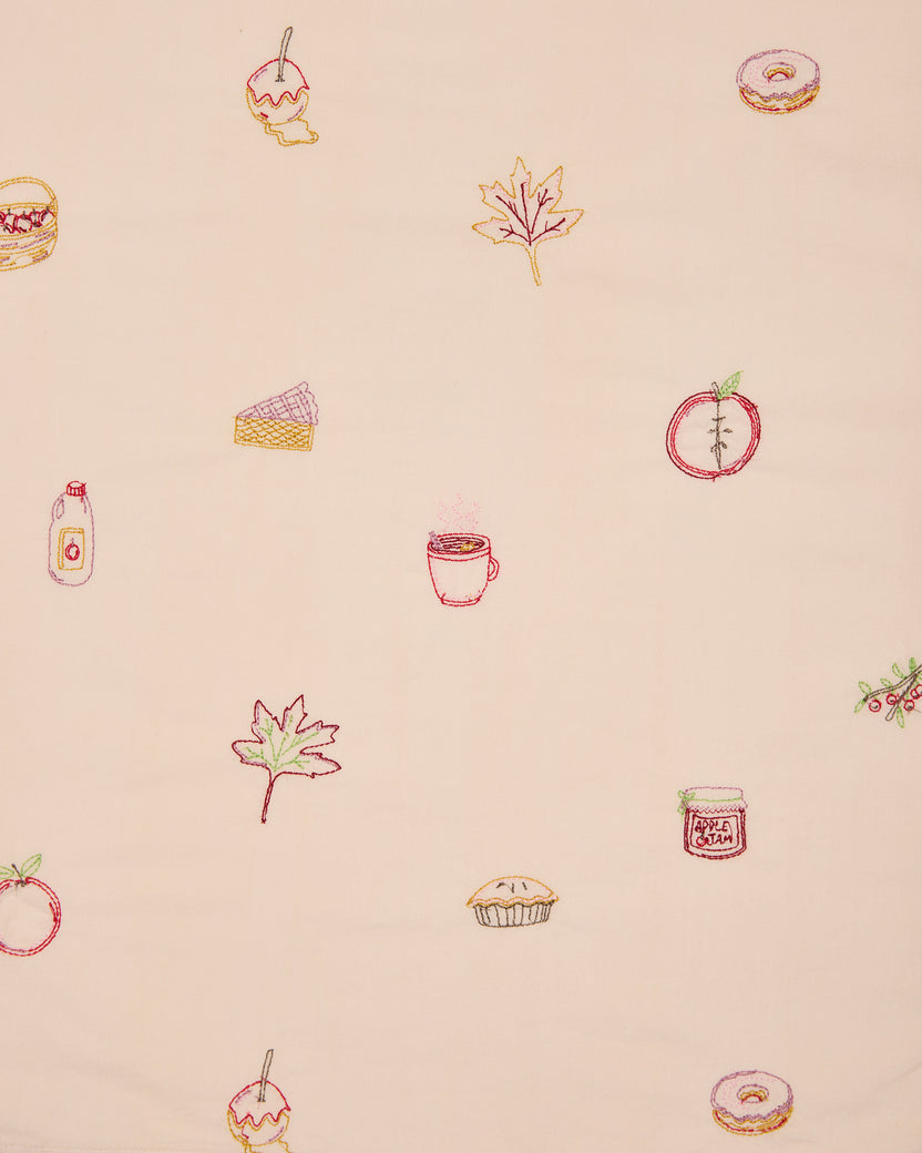 Apple Picking - Sleep Shirt - Cream - Printfresh