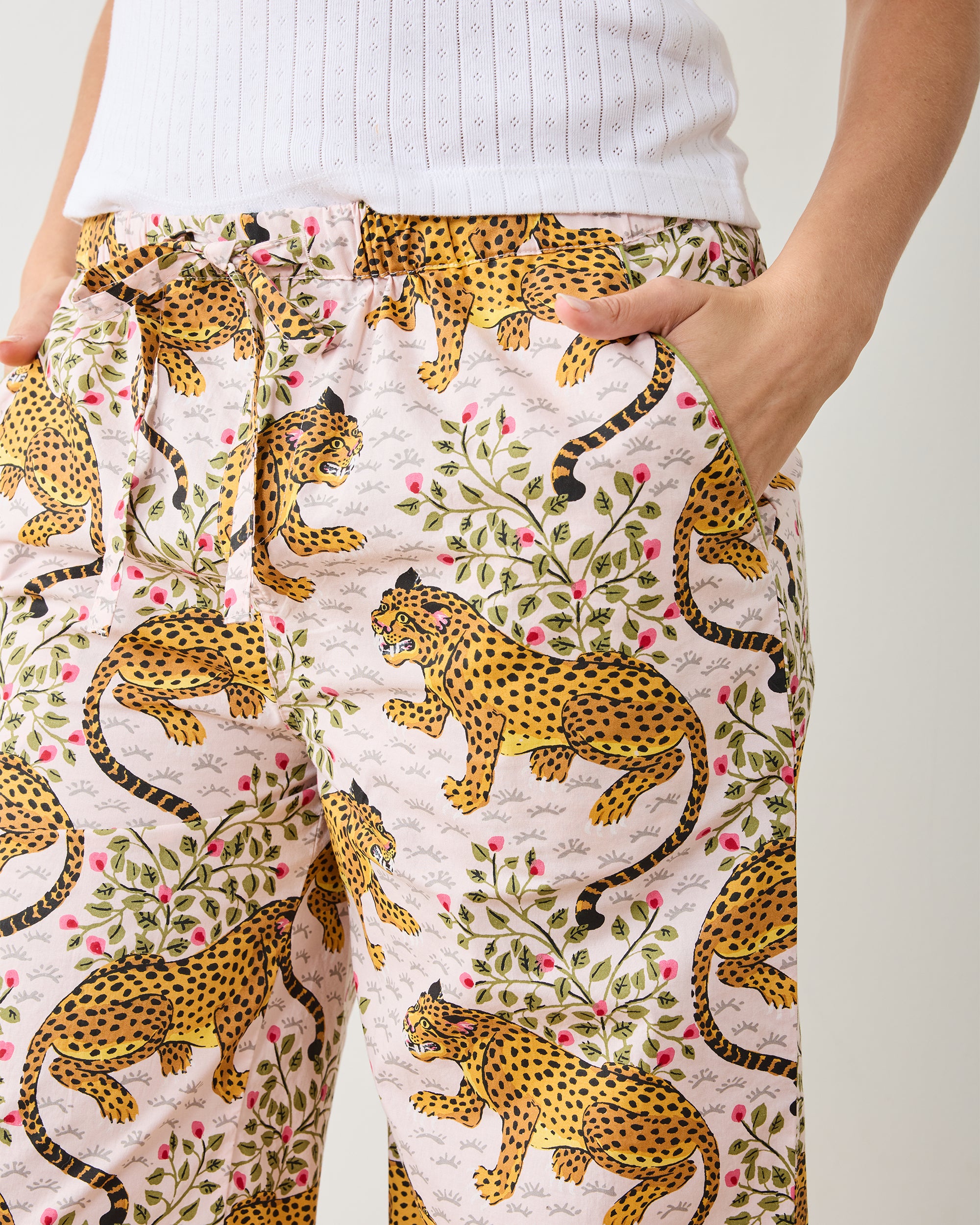 Bagheera - Cropped Pants - Blush – Printfresh