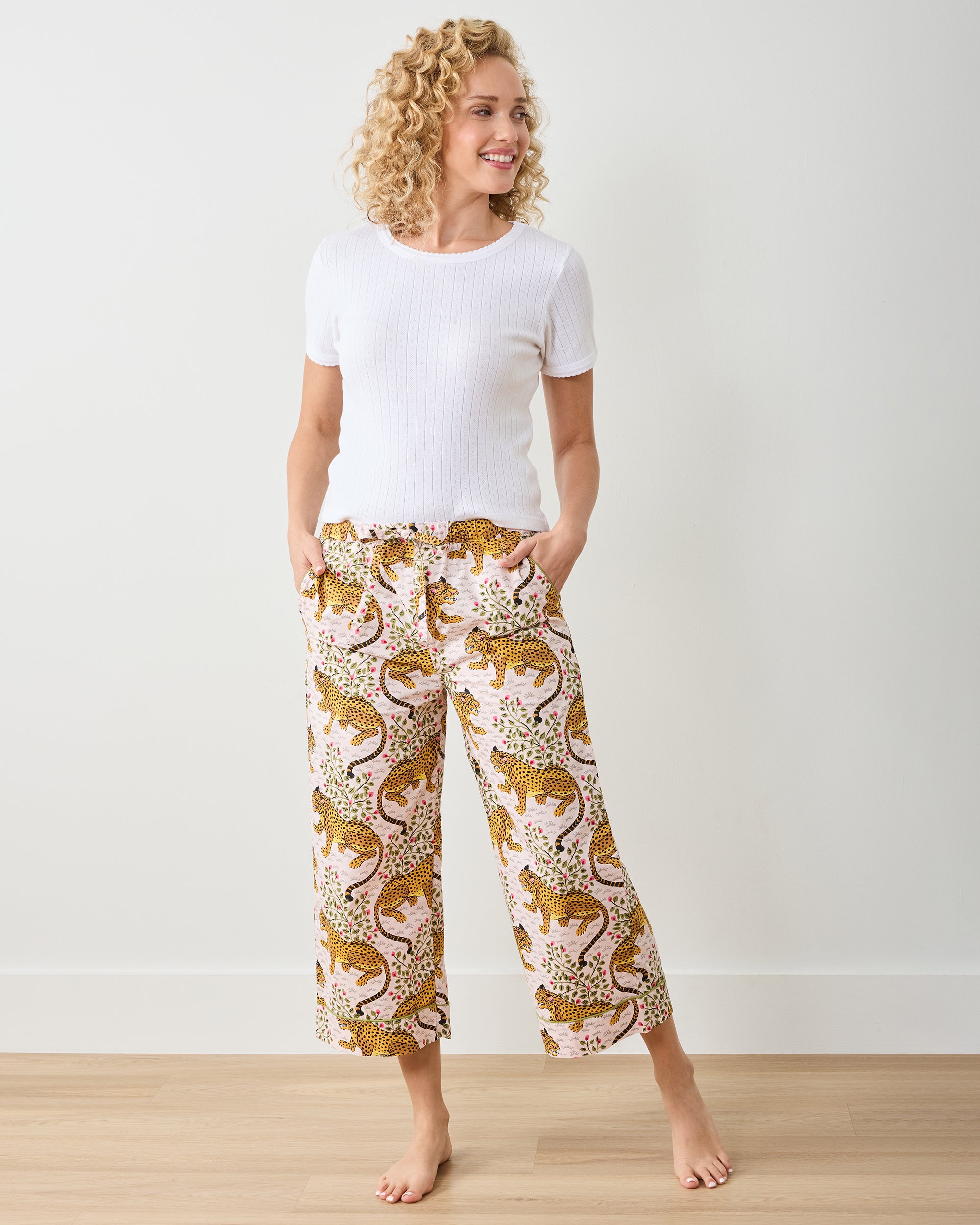 Bagheera - Cropped Pants - Blush – Printfresh