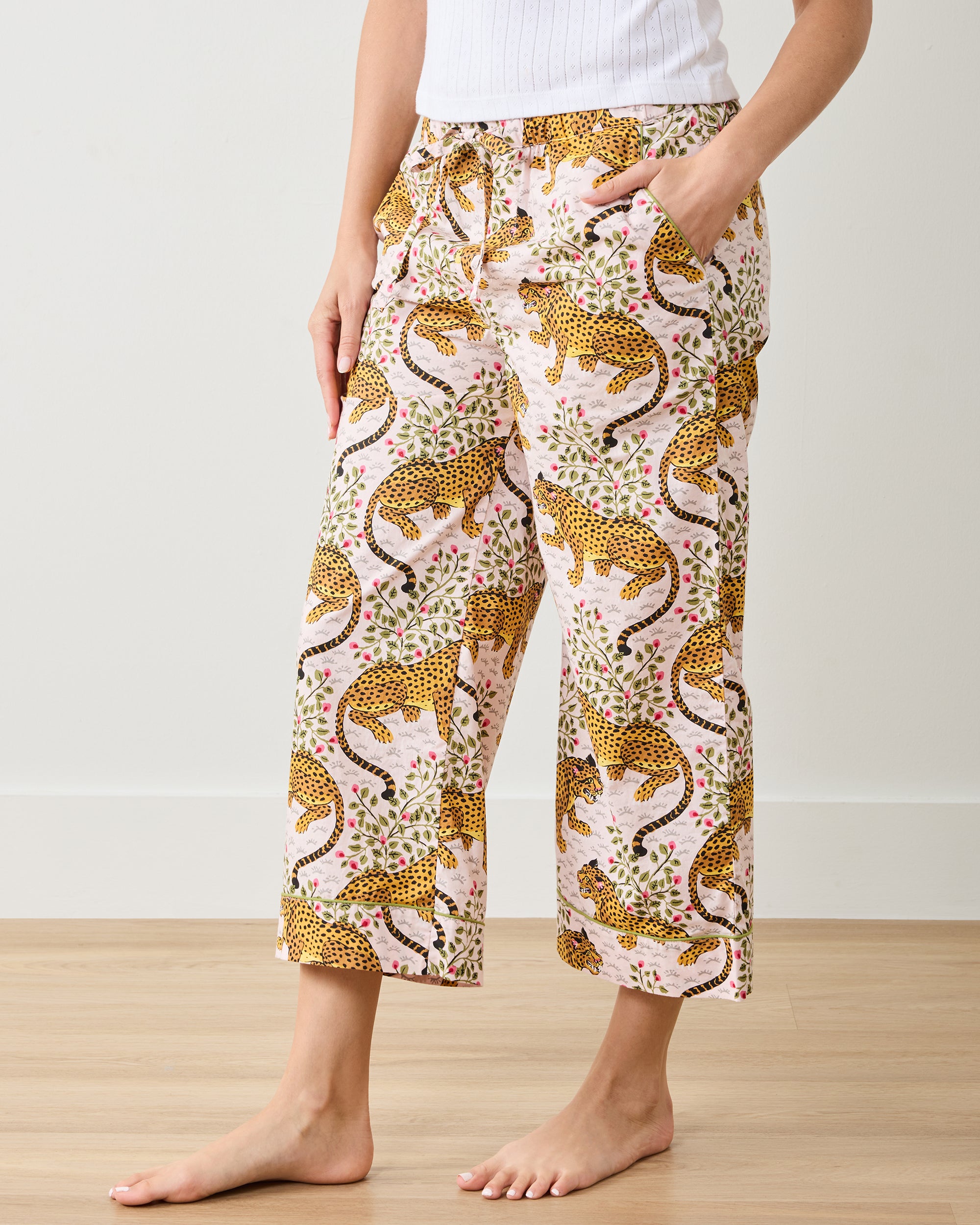 金*中様 bazo1199 Forever 27club pants swag Bagheera - Cropped Pants - Blush – Printfresh