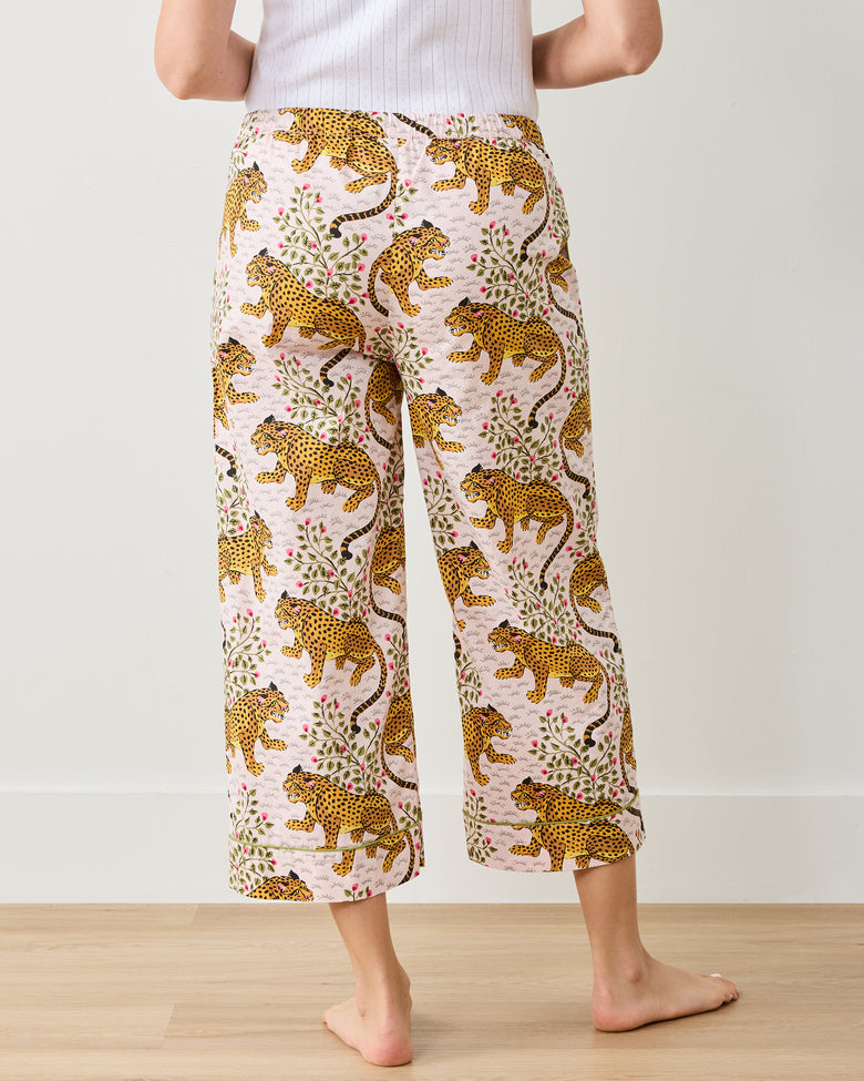 Bagheera - Cropped PJ Pants - Blush - Printfresh