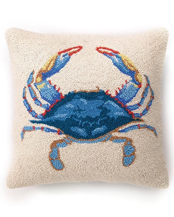 DELETE Crab Combo - Blue Crab Hook Pillow - Printfresh