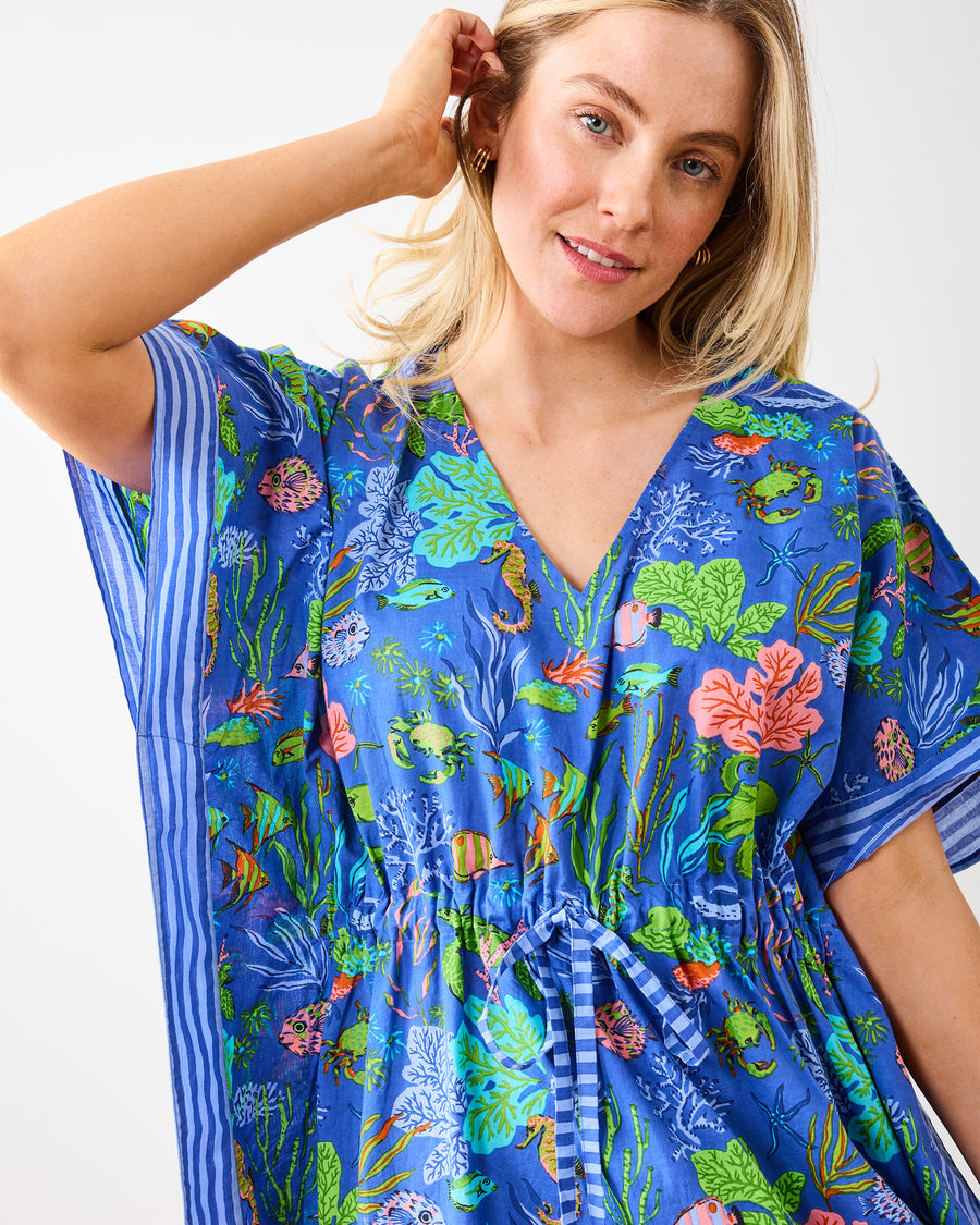 Oceania - Let's Cruise Caftan - Sapphire - Printfresh