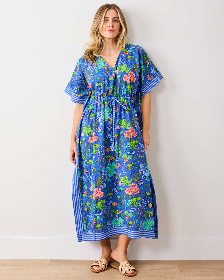 Oceania - Let's Cruise Caftan - Sapphire - Printfresh