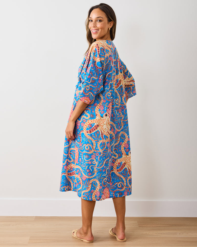 Octopus Isle - Atlantic Cover Up - Ocean Eyes - Printfresh