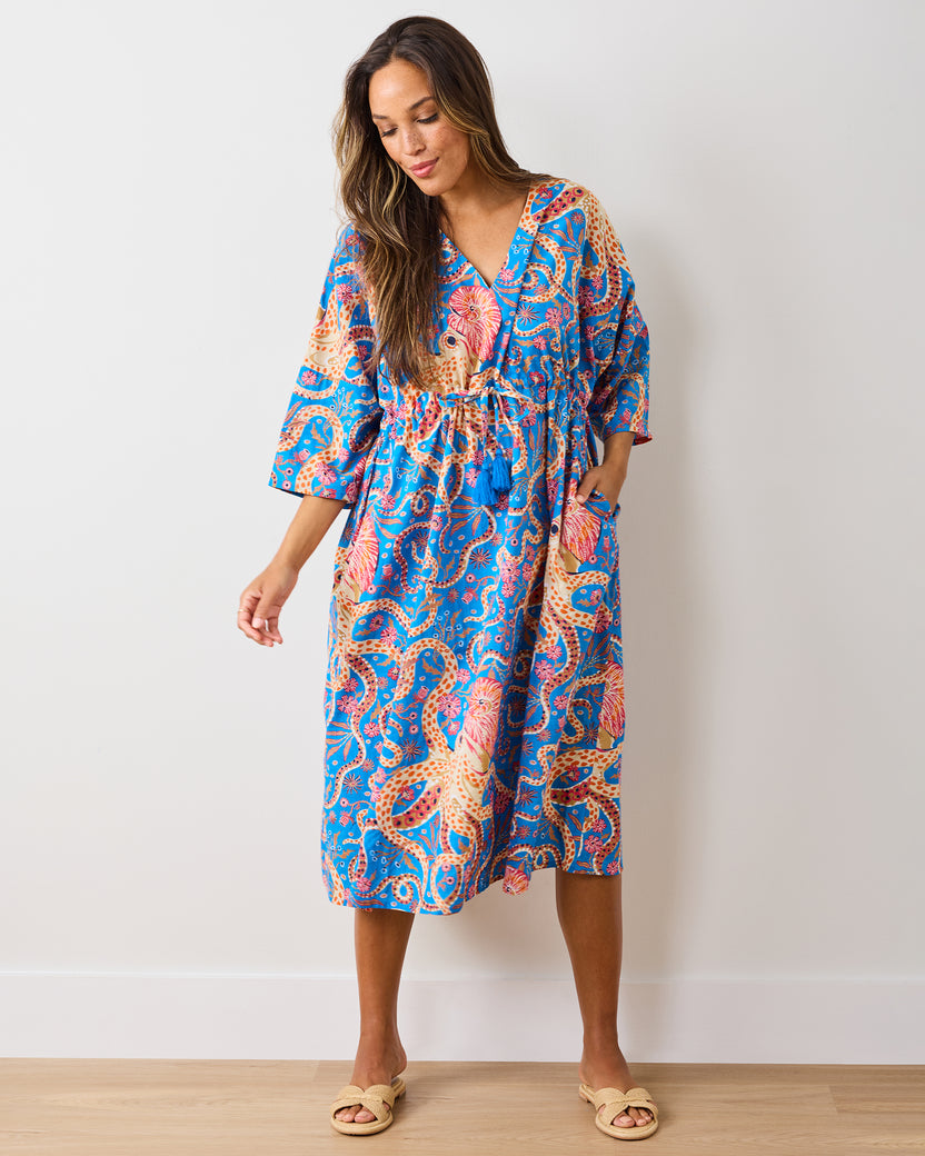Octopus Isle - Atlantic Cover Up - Ocean Eyes - Printfresh