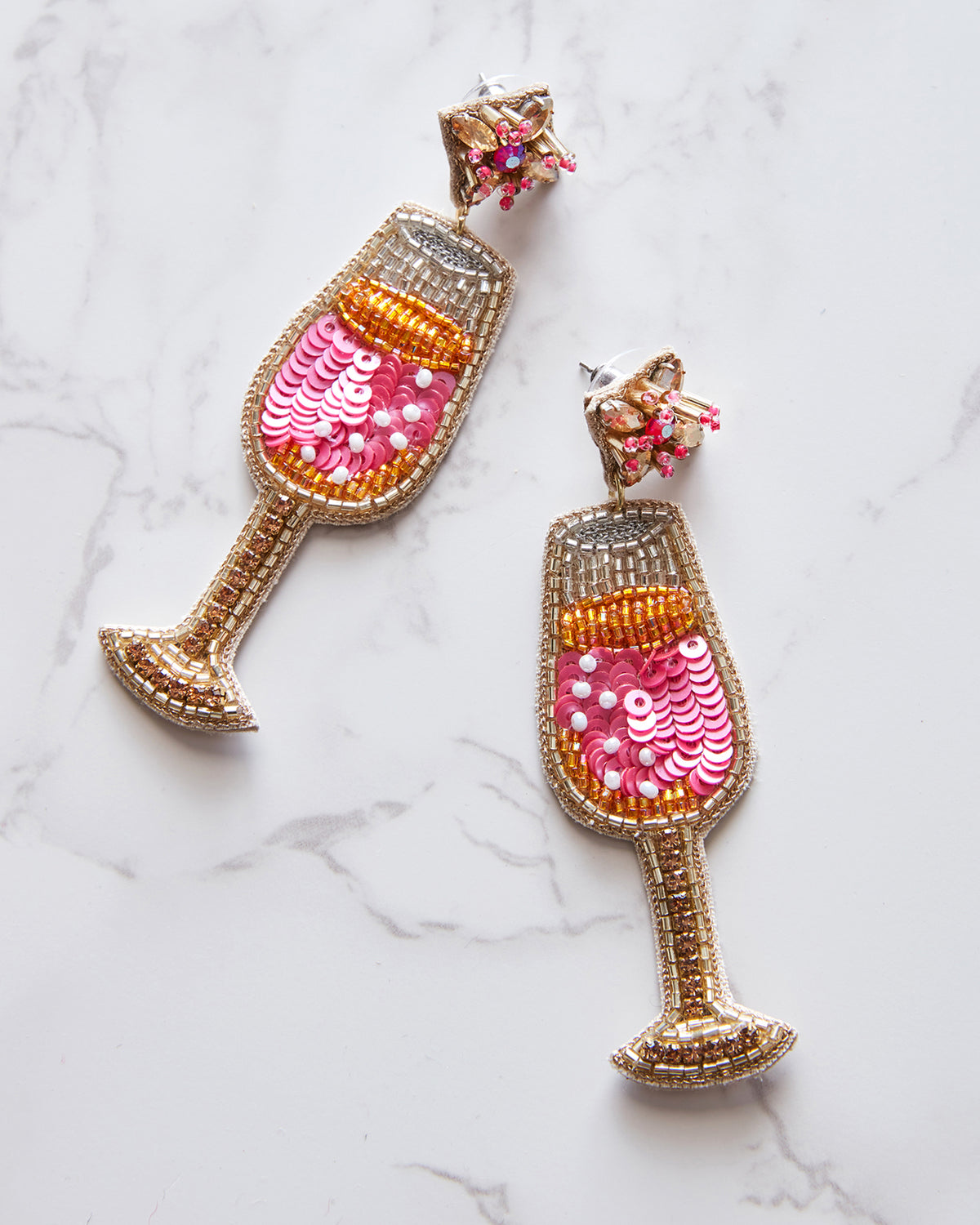 Pop Bubbly Beaded Earrings