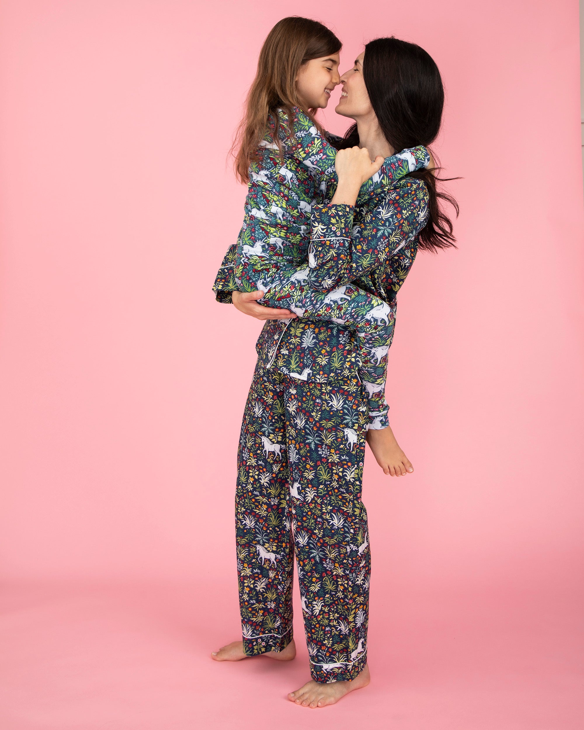Fuzzies, Pajamas, Girls Plush Pajama Pants Kids Size 416 Rainbow Unicorn  Print