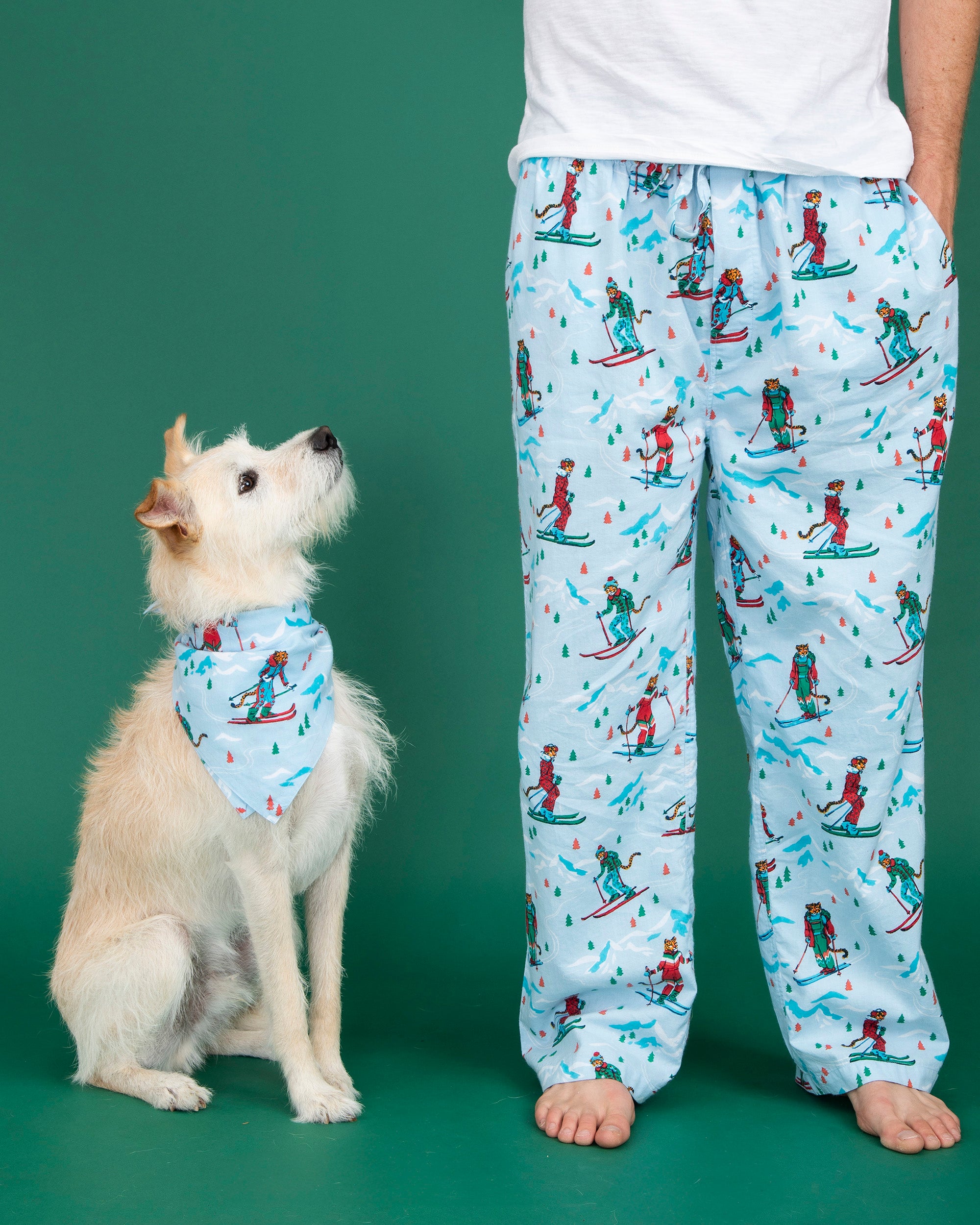 Flower Flock Pyjama Pants - Men - Ready-to-Wear