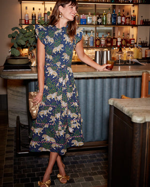 Bagheera - Ready To Ruffle Dress - Navy