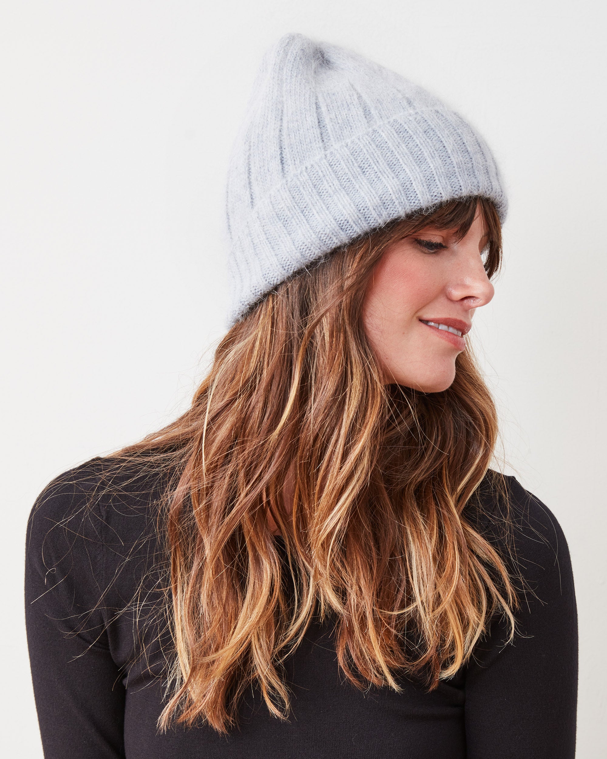 Sky - Super Soft Angora Beanie - Comfortarians - Printfresh