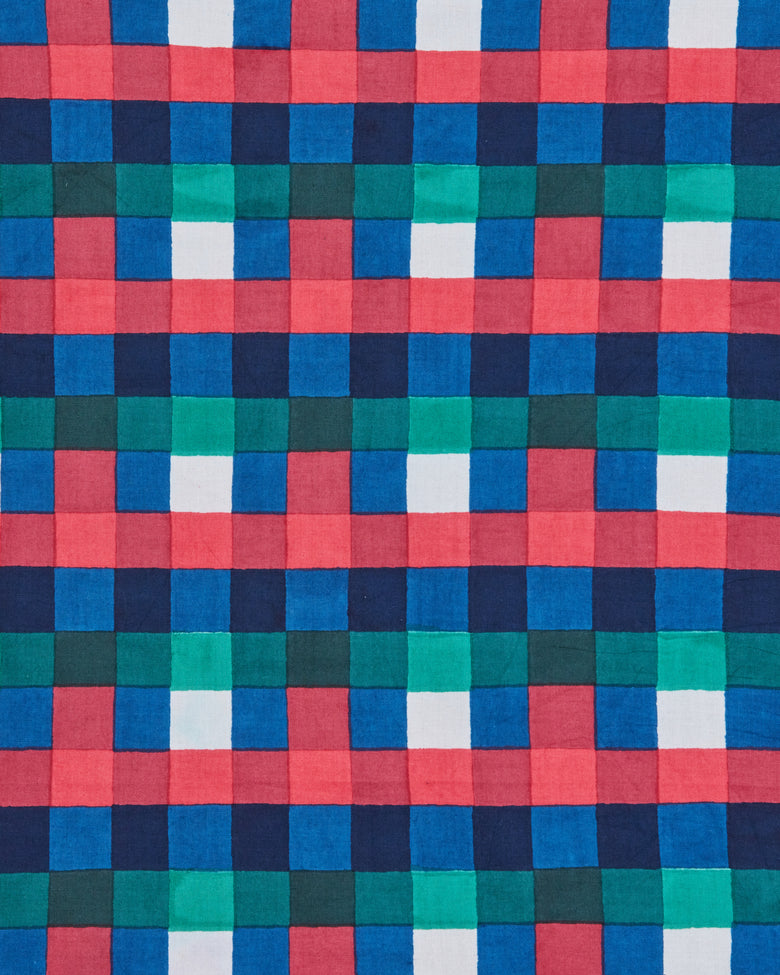 Painted Pixels - Ready to Ruffle Dress - Jewel Multi - Printfresh