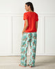 Holly Jolly Bagheera - Tall Flannel Pajama Pants - Frosted Mint - Printfresh